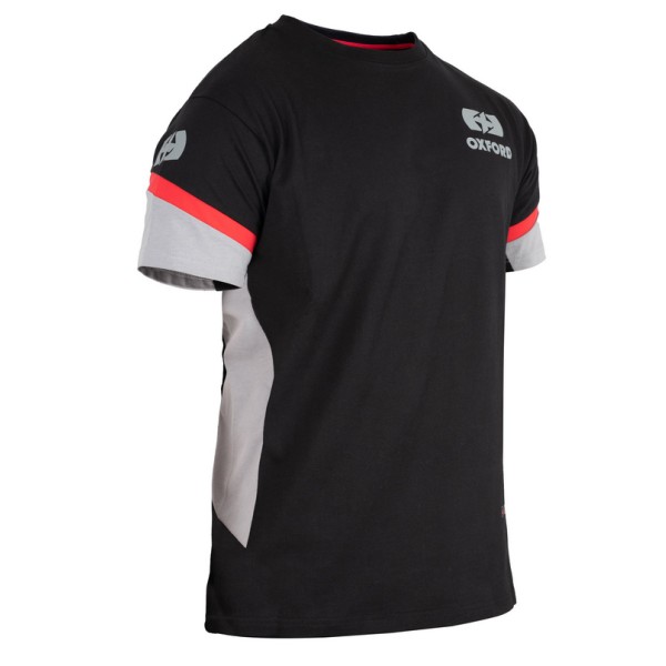 Oxford OXFORD RACING T-SHIRT BLACK
